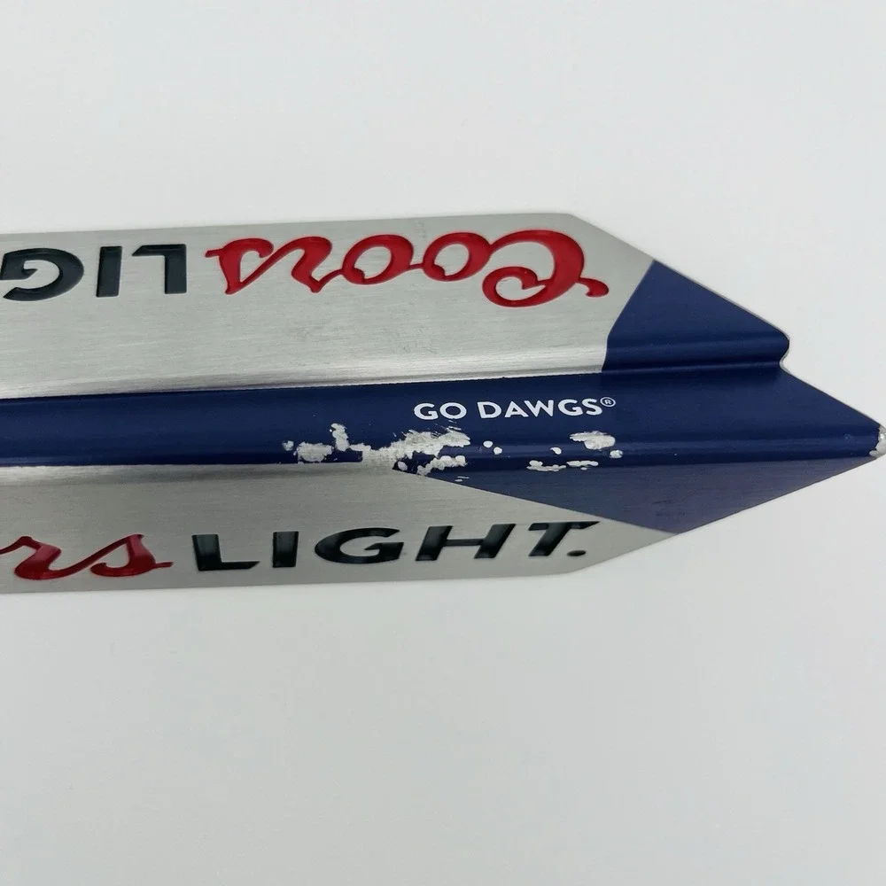 Coors Light some chipping